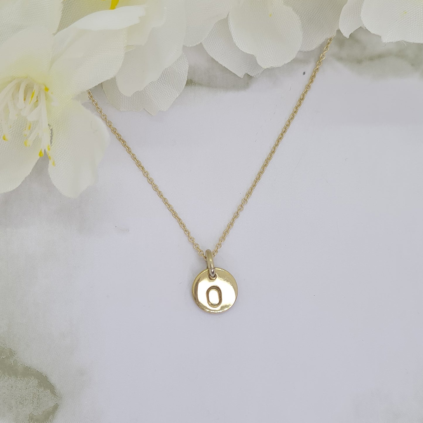 Handcrafted Mini Letterlik Signet Pendant Yellow Gold plated brass medallion